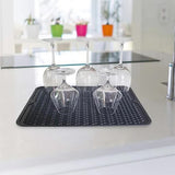 pcs Silicone Dish Mats - Non-Slip Drain Mats[ca] - Front View