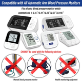 Omron 9201d-21201d XL Blood Pressure Cuff 22-52 cm Gray for Adults - Side View