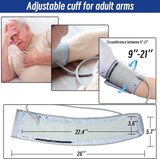 Omron 9201d-21201d XL Blood Pressure Cuff 22-52 cm Gray for Adults