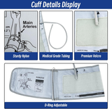Omron 9201d-21201d XL Blood Pressure Cuff 22-52 cm Gray for Adults