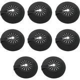 SHINING HOUSE Radiator pipe protectors, 8 pieces, Universal for 14-29 mm pipes, with clips for easy installation