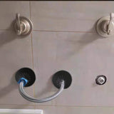 SHINING HOUSE Radiator pipe protectors, 8 pieces, Universal for 14-29 mm pipes, with clips for easy installation - Side View