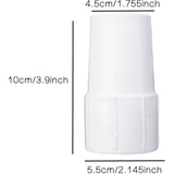 Pool Vacuum Cleaner Hose Cuffs Connector Adapter Fits for Vacuum Cleaner Hose Cleaning Accessories 1.5 Inch 2pcs