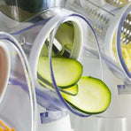 Rotary Grater Vegetable Cutter and Shredder white white[pl]