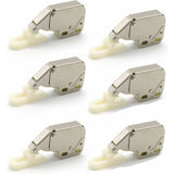 Mini latches with spring, 6 pcs Mini automatic spring lock, Spring lock, Spring lock Mini cabinet lock Mini latch for kitchen cabinet door