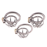 Stainless Steel Metal Cock Chastity Cage Device Restraint 50mm