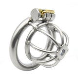 Stainless Steel Metal Cock Chastity Cage Device Restraint 50mm