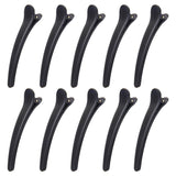 10 pcs Professional Hair Clips - Black Black Black
