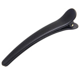 10 pcs Professional Hair Clips - Black Black Black - Side View