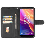 Leather Case for TCL 501 Black