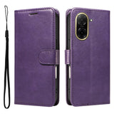 SKALO Xiaomi Redmi A5 4G PU Leather Wallet Case - More Colors_MGF Purple - Front View