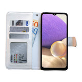 Samsung Galaxy A32 5G - Leather Case / Protection White_max White
