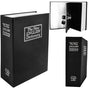 Hidden safe | Book safe with lock black black_max black