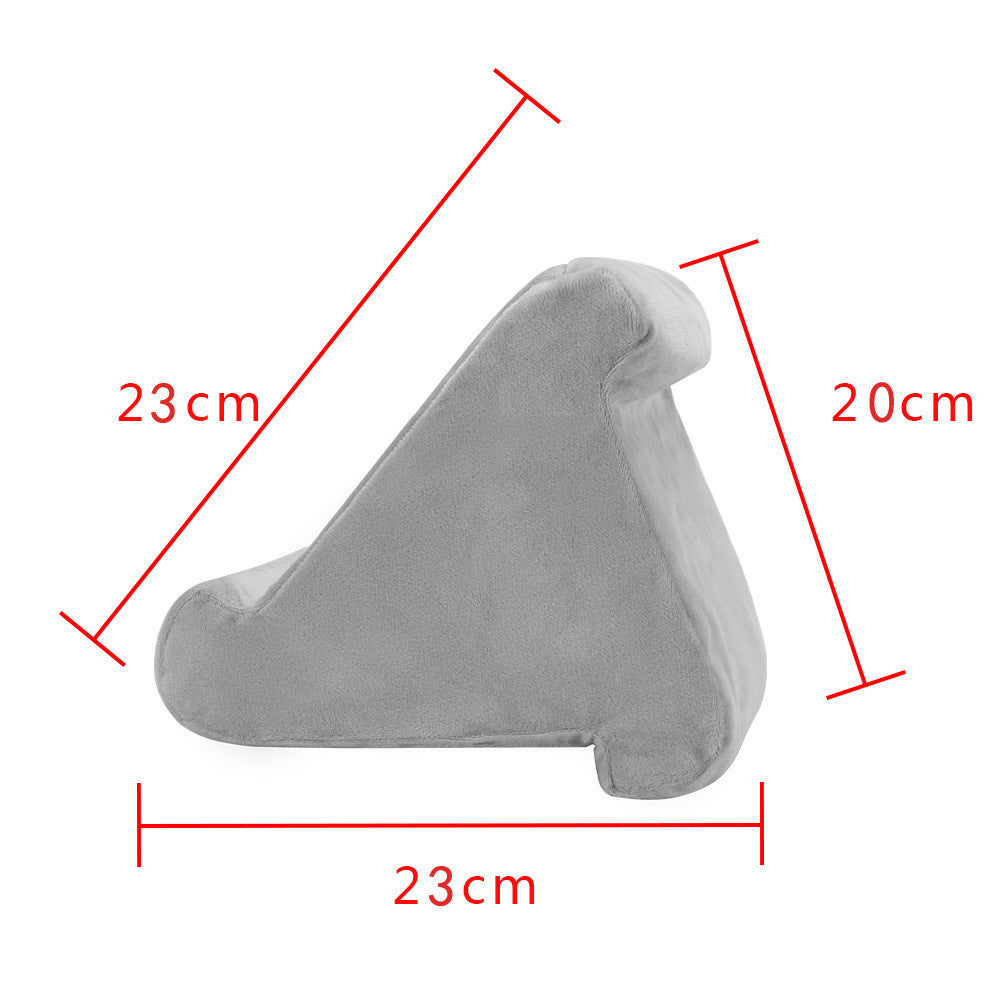 Tablet Pillow Holder Foldable Soft Pillow Tablet navy_yux navy