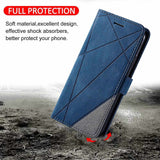 Case Compatible with iPhone 11 Leather Magnetic Folio Case with Card Holder Compatible with iPhone 11- Perfect Blue-max Blue - Top-Down View