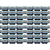 48 pcs Razor Blade Refill, Manual Mach 3 for