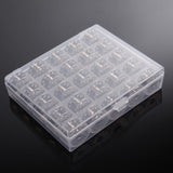 Metal Bobbins with Case for Standard Household Sewing Machine Brother Singer Bernina Pfaff Elna Babylock Kenmore Juki..DEBUNS - 45-Degree Angle