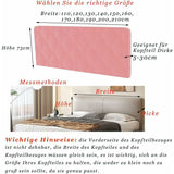 Headboard Cover, Headboard Cover Decorative Cover Bedroom Thickened Soft Package Dustproof Stretch Cover, Camel, 170cm (67 inches)