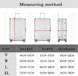 Suitcase Protective Bag Luggage Suitcase Cover Fits 18-32 Inch Suitcases Cat B Cat B XL