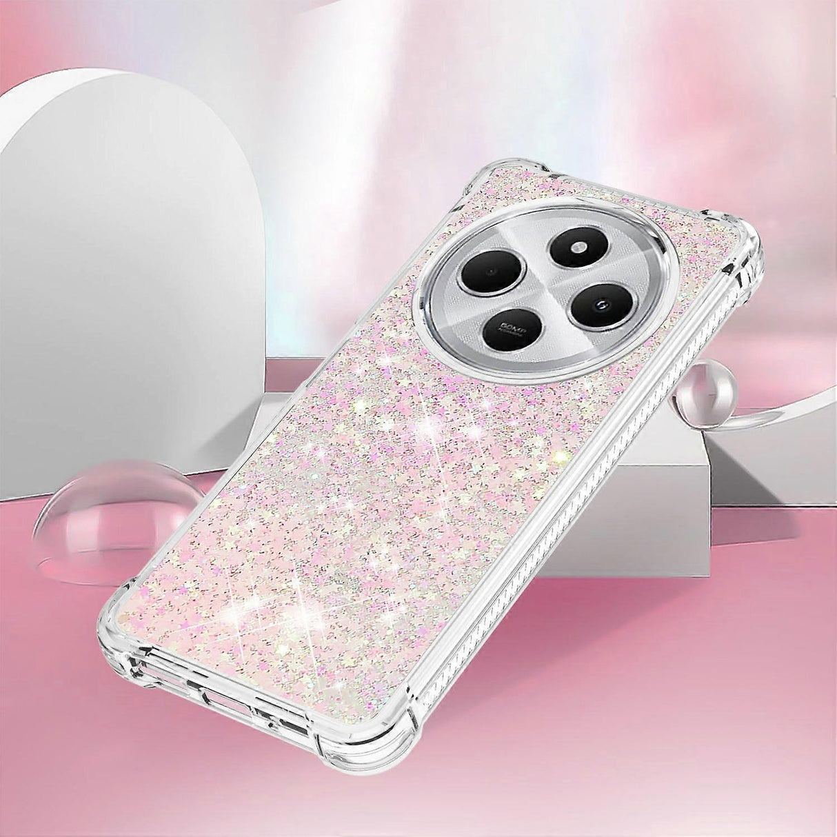 Compatible with Xiaomi Redmi 14C 4G Mobile Case - Perfect Pink/Pentagram-max Pink/Pentagram
