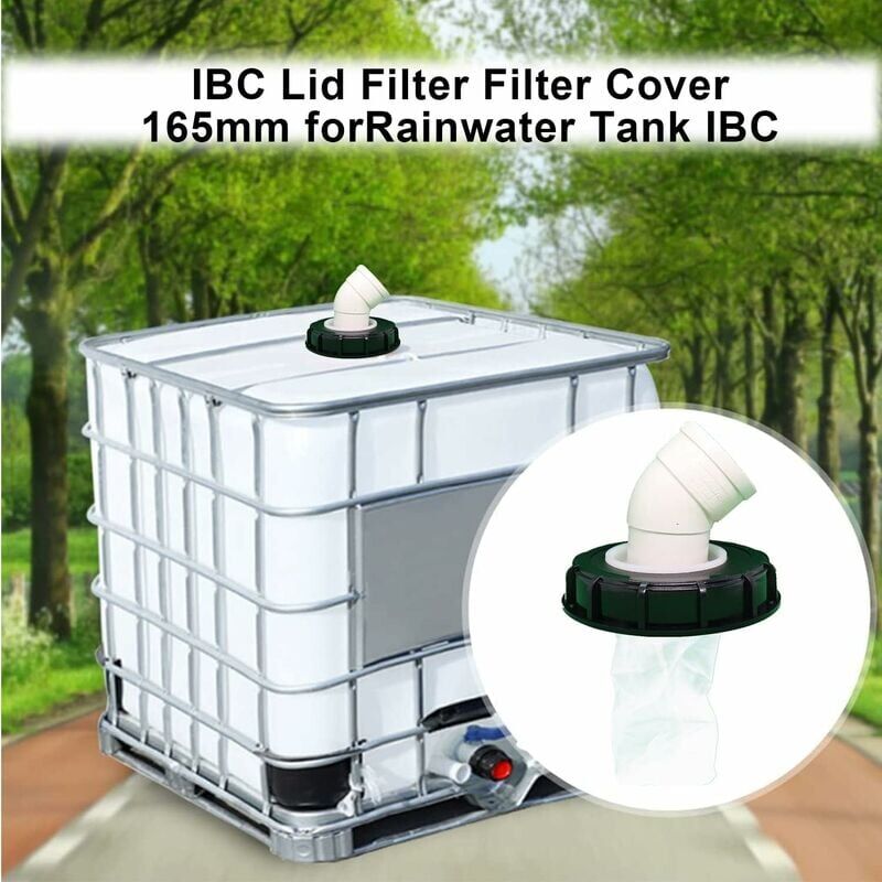 IBC Tank Filter 1000L, 165mm Washable Nylon Water Filter, Compatible with IBC Tank Accessories