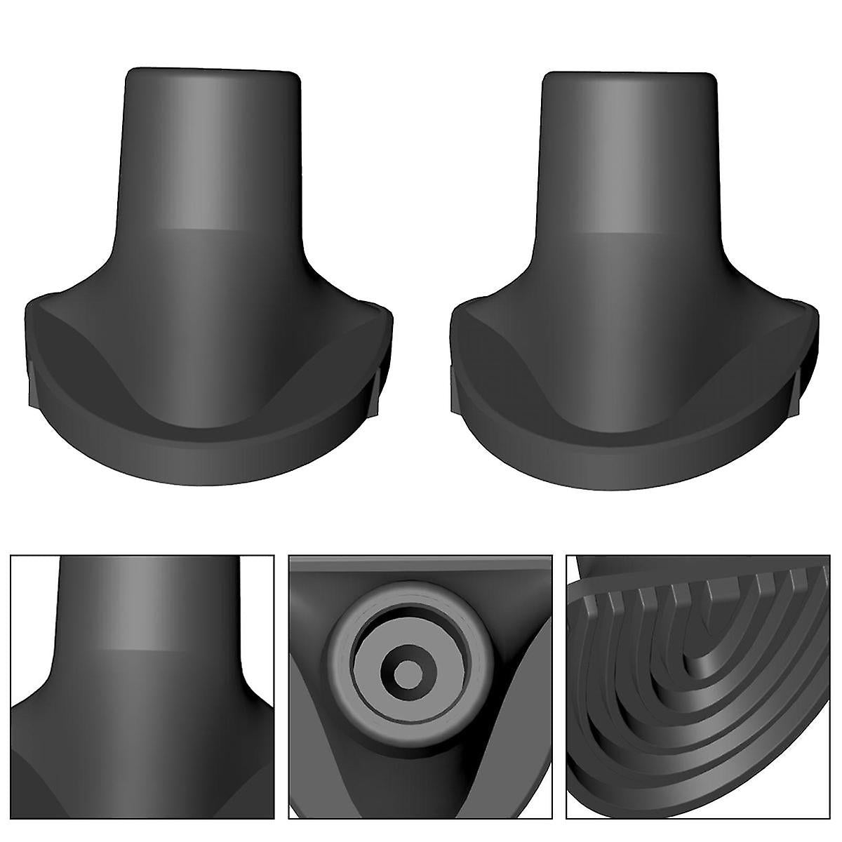 4-pack Golf Bag Stand Feet, Replacement Feet for Golf Bag - Essential Accessories