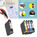 604XL Ink Cartridge for Expression Home XP-2200 XP-2205 Vivid Colors Ink