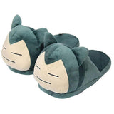 Cartoon Kawaii Cute Autumn and Winter Plush Slippers Anime Game Ambient Kirby Home Warm Cotton Shoes - Perfect Snorlax_MGF Snorlax