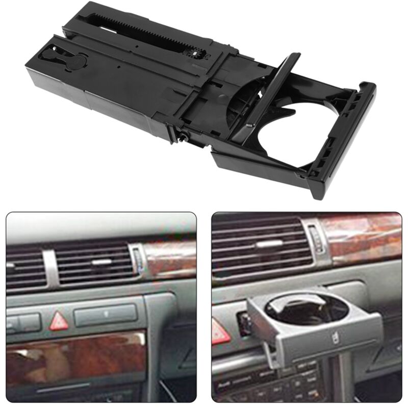 Retractable Folding Cup Holder For A6 C5 1998-05 A4 98-2002 4B0862534D