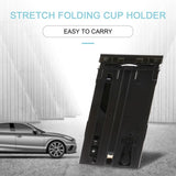 Retractable Folding Cup Holder For A6 C5 1998-05 A4 98-2002 4B0862534D - Side View