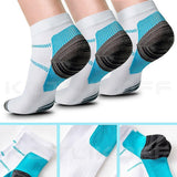 Pair High Quality Foot Compression Socks For Plantar Fasciitis Heel Spurs Arch Pain Comfortable Socks Varicose Vein Socks L/XL (40-44)