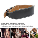 Weight belt for weightlifting, wide sports belt for waist support, fitness belt for rowing, squats, deadlifts, black - Close-Up Angle