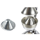 Manual Press Stainless Steel Fruit Squeezer Handheld Vegetable Fruit Orange Maker Blender Making Cup - Front View