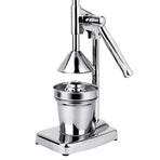 Manual Press Stainless Steel Fruit Squeezer Handheld Vegetable Fruit Orange Maker Blender Making Cup