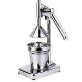 Manual Press Stainless Steel Fruit Squeezer Handheld Vegetable Fruit Orange Maker Blender Making Cup - 45-Degree Angle