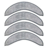12-pack Replacement Mop Pads for iRobot Roomba Combo J7+ Robot Vacuum Cleaner - Top-Down View