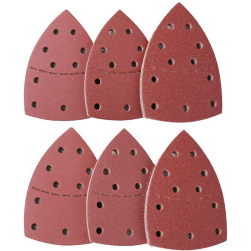 Triangular sandpaper sheets, 40-pack for Bosch PSM 160 A/PSM 80, 105x152mm, grit P40/60/80/120/180,, image 4