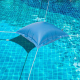 Extra Thick Winter Cushion for Above Ground Pool, Air Cushion for Equalizing Cold and Ice, Winter Preparation Pool C[D]-XY27- Blue - Side View