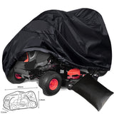 Lawnmower Tarpaulin, Garden Tractor Protective Cover, Waterproof UV-Resistant Dust Cover for Riding Lawn Mower, Protective Cover Contr-L - Front View