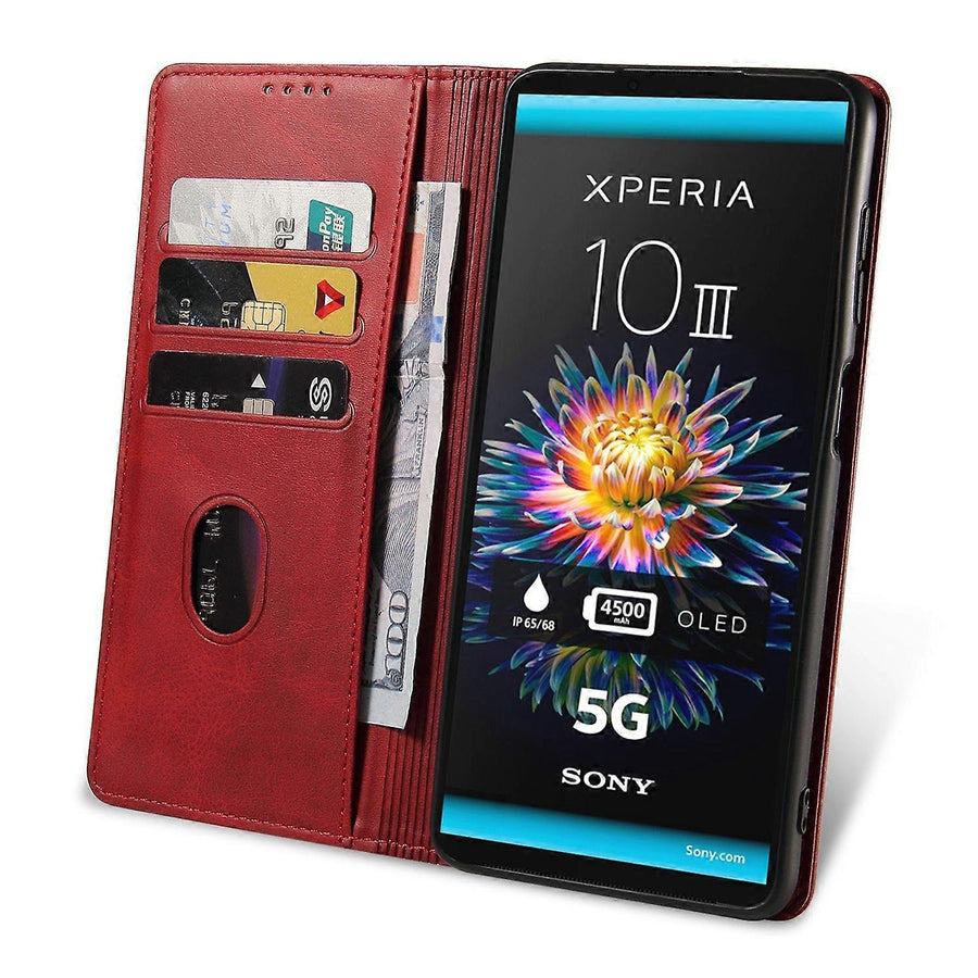 Compatible with Sony Xperia 10 III 5G Mobile Case - Perfect Red-max Red