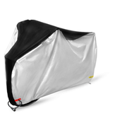 Bicycle cover for outdoor storage, cover/bike storage for mountain bikes. —XL,200*70*110CM,Silver and black,