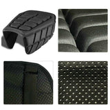 Bicycle cover for outdoor storage, cover/bike storage for mountain bikes. —XL,200*70*110CM,Silver and black, - Rear View