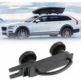 pcs Universal Roof Box U-Shaped Mounting Brackets Inner Width with 8 Lock Nuts