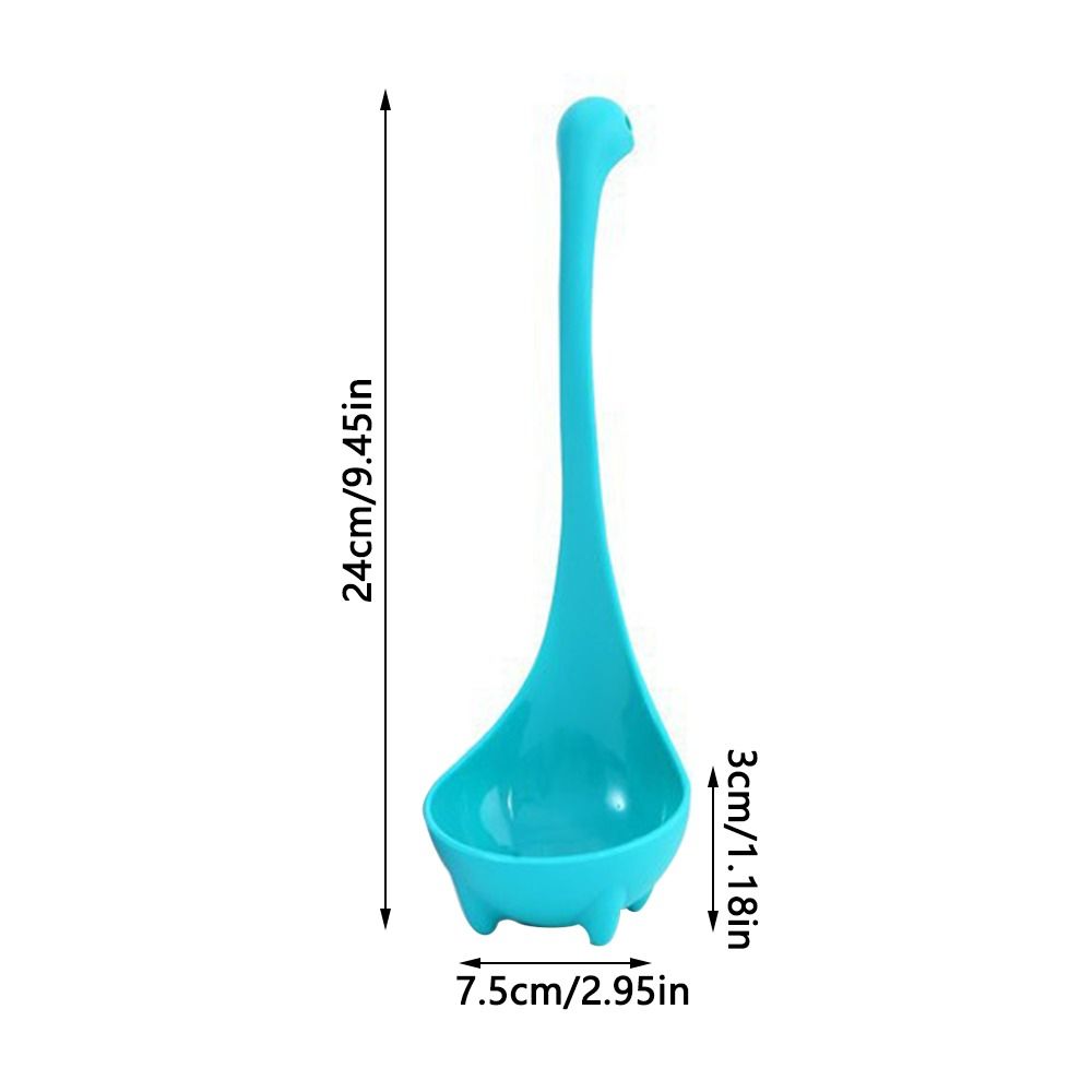3-Pack Nessie Soup Ladle Loch Ness Design Upright Spoon Home Kitchen Bar Cooking Accessories