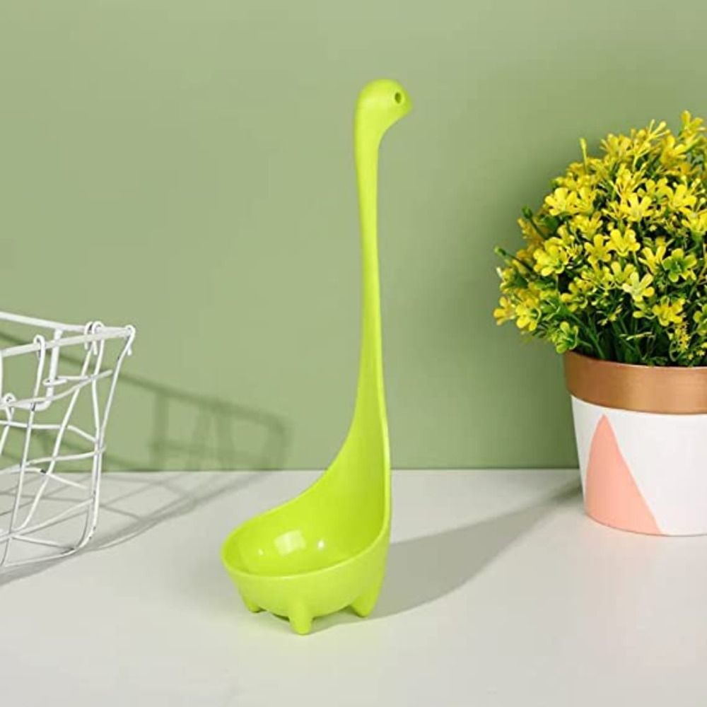 3-Pack Nessie Soup Ladle Loch Ness Design Upright Spoon Home Kitchen Bar Cooking Accessories