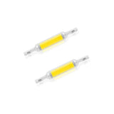 [XJ] Package R7S 10W 78mm Dimmable LED Bulb Cool White 6000K 100W Halogen J78 Replacement Double Ended R7S Base Tube 360 Degree Beam Angle - Side View