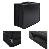 400pcs PU Leather CD Case, DVD Storage Bag, High Quality - Top-Down View