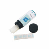 Drinking Water Test Kit 16 in 1 Drinking Water Test Sticks Water Test Kit for Home Water Quality Testing Simple Quick Test - 100 pcs - Side View