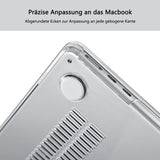 Case Compatible with NEW MacBook Air 13.6 inch M2 A2681, 2022 Release, Ultra-thin Smooth Hard Shell Protective Case, Crystal Clear