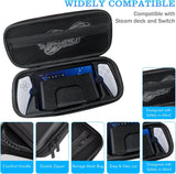 Hard Travel Case for PlayStation Portal Case, Travel-Friendly Protective Storage Case for PS Portal Case - 45-Degree Angle